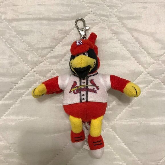 MLB St. Louis Cardinals mascot factory key‎ chain plush - Picture 1 of 6